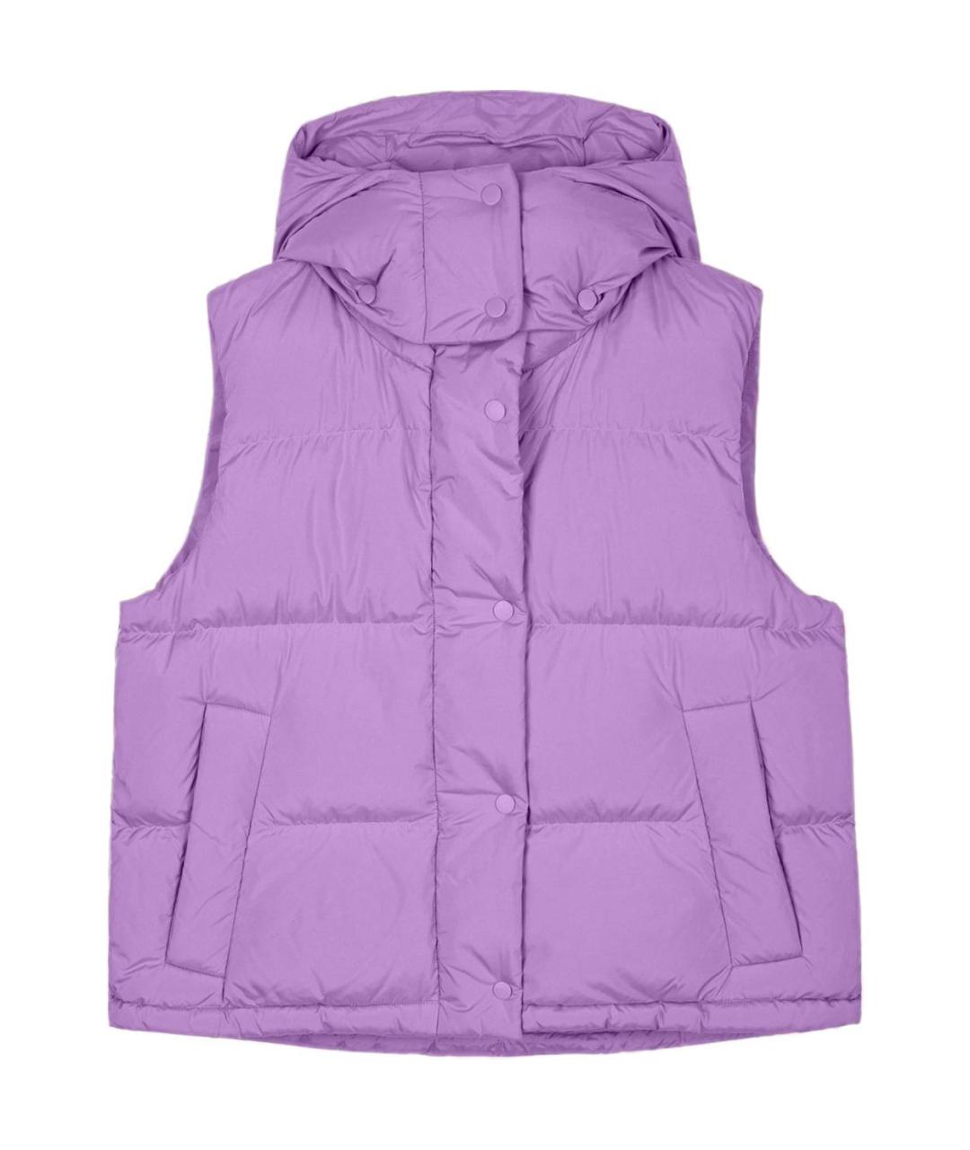 Lululemon Фиолетовый полиамидовый жилет, фото 1