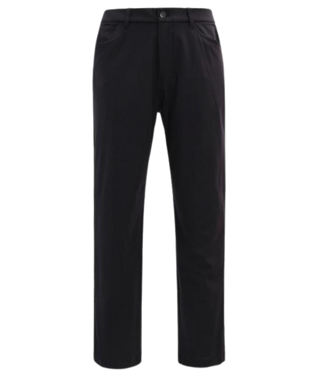 Lululemon Черные полиэстеровые классические брюки, фото 1