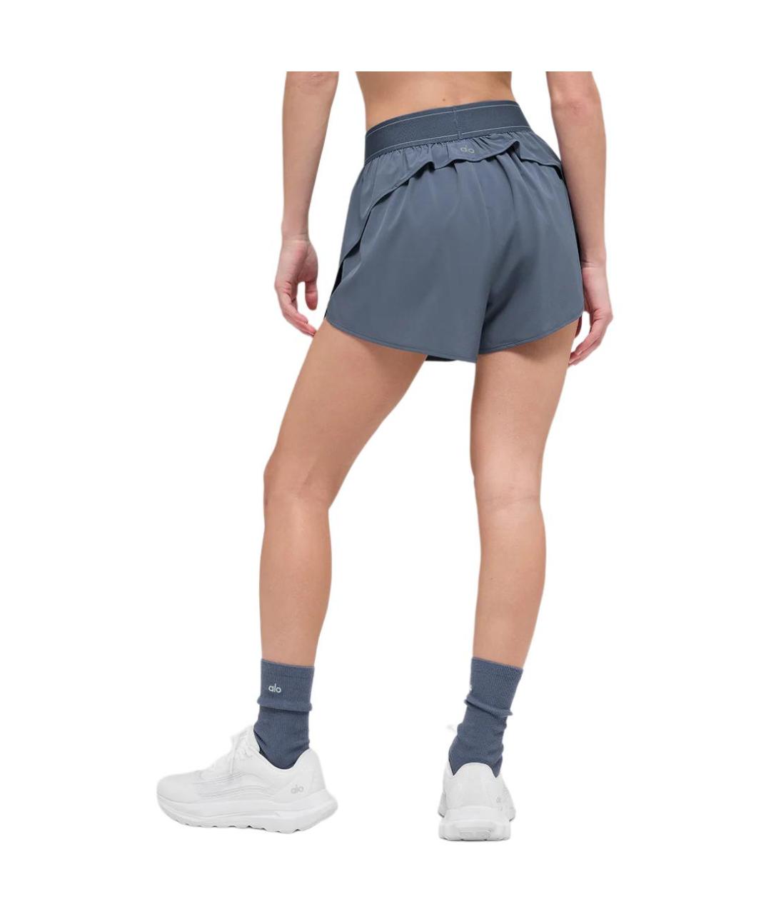 ALO YOGA Синие спортивные брюки и шорты, фото 2