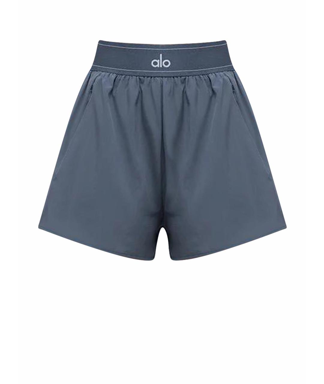 ALO YOGA Синие спортивные брюки и шорты, фото 1