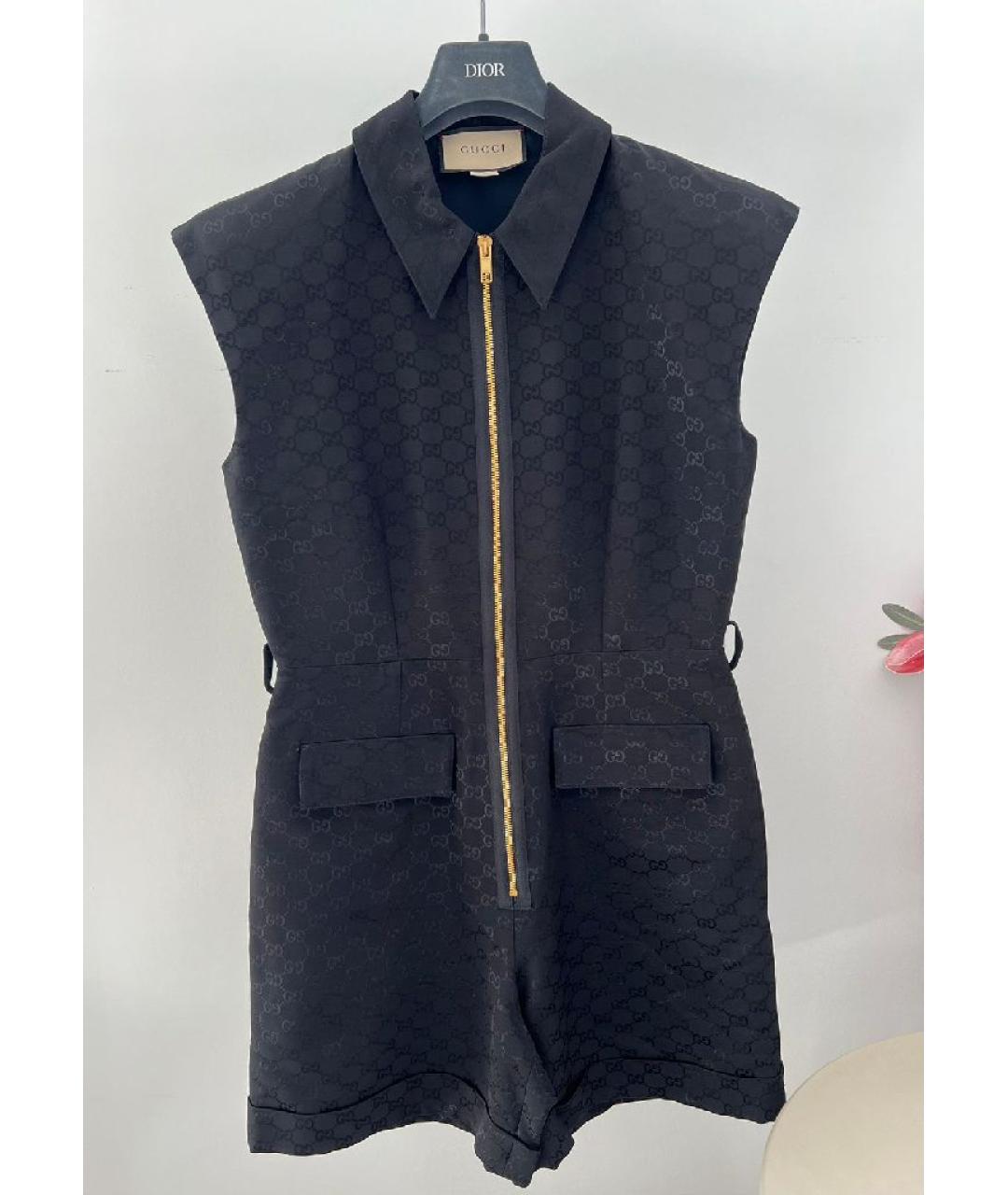 GUCCI Черный комбинезон, фото 9