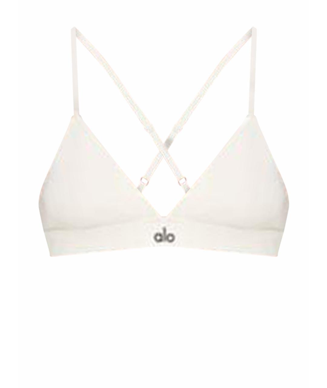 ALO YOGA Белая майка, фото 1