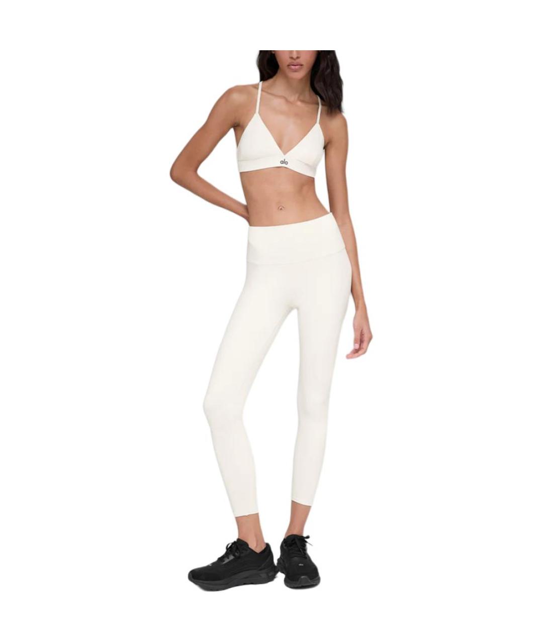 ALO YOGA Белая майка, фото 3