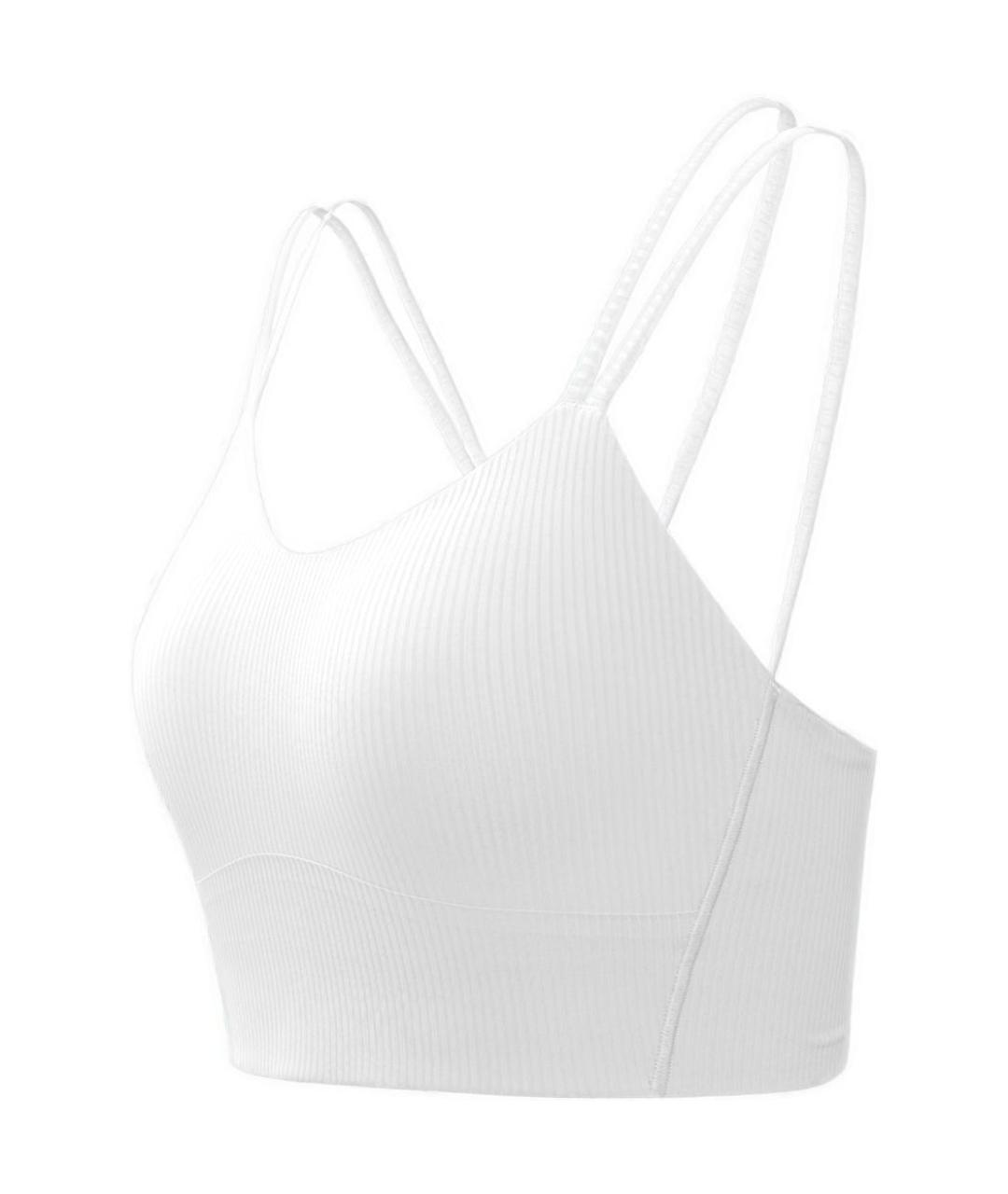 Lululemon Белая майка, фото 3