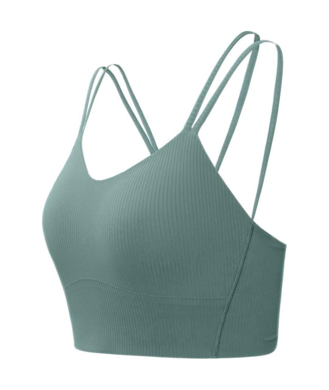 Lululemon Зеленая майка, фото 3