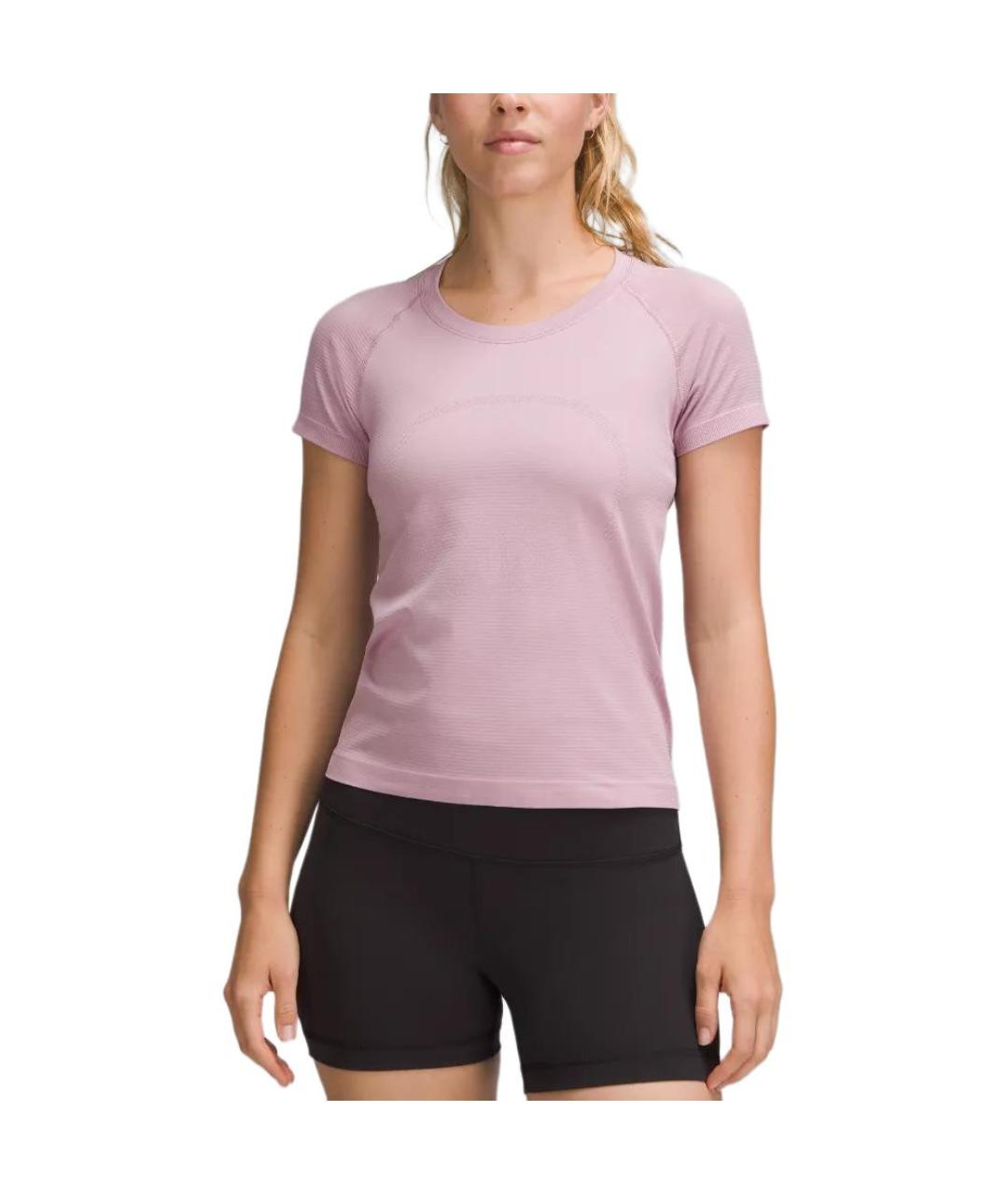 Lululemon Розовая футболка, фото 3