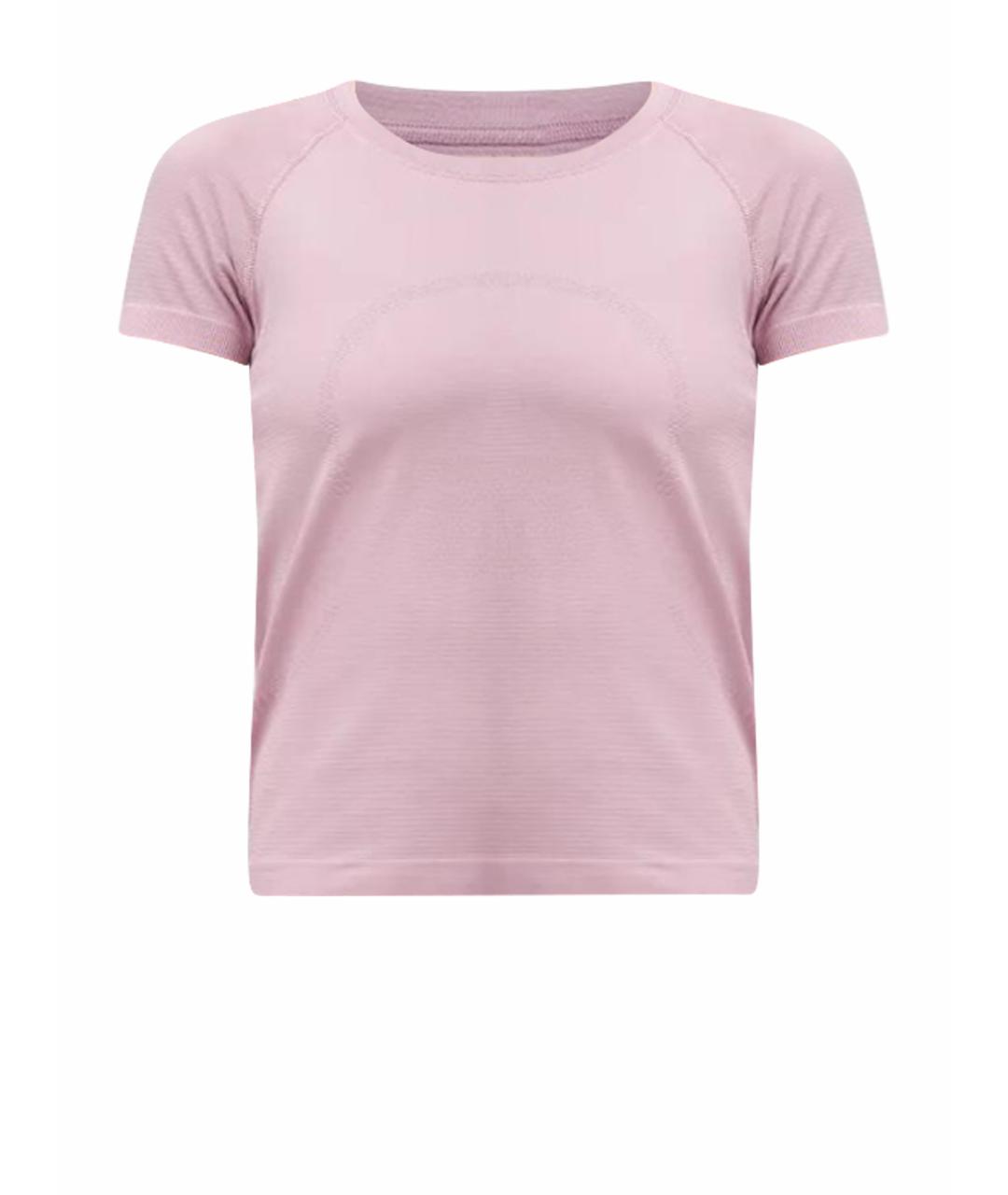 Lululemon Розовая футболка, фото 1