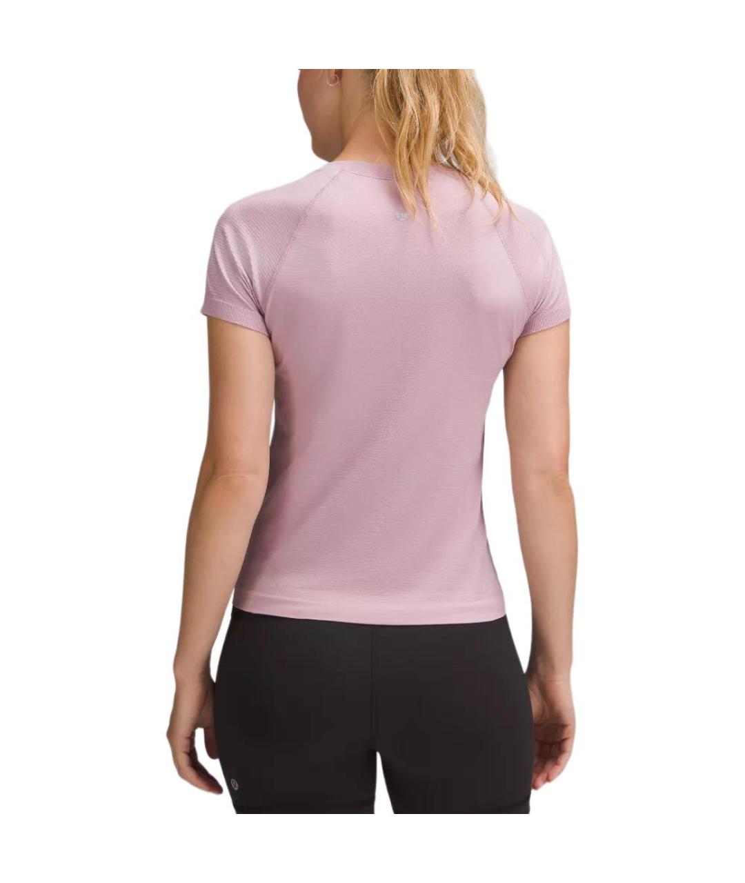 Lululemon Розовая футболка, фото 2