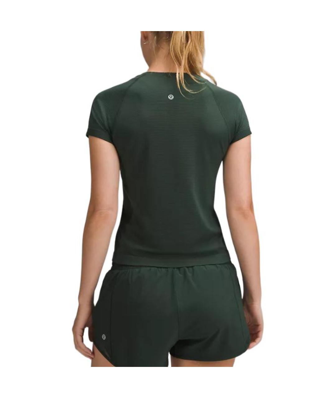 Lululemon Зеленая футболка, фото 2