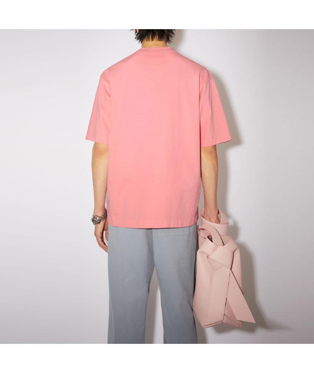ACNE STUDIOS Розовая футболка, фото 4