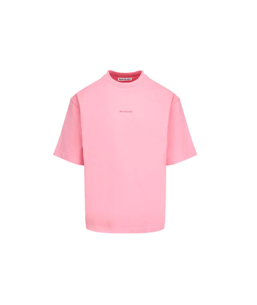 ACNE STUDIOS Розовая футболка, фото 5