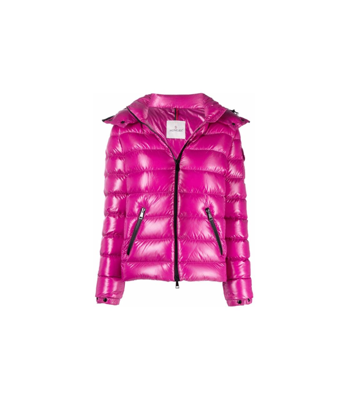 MONCLER Фуксия пуховик, фото 1