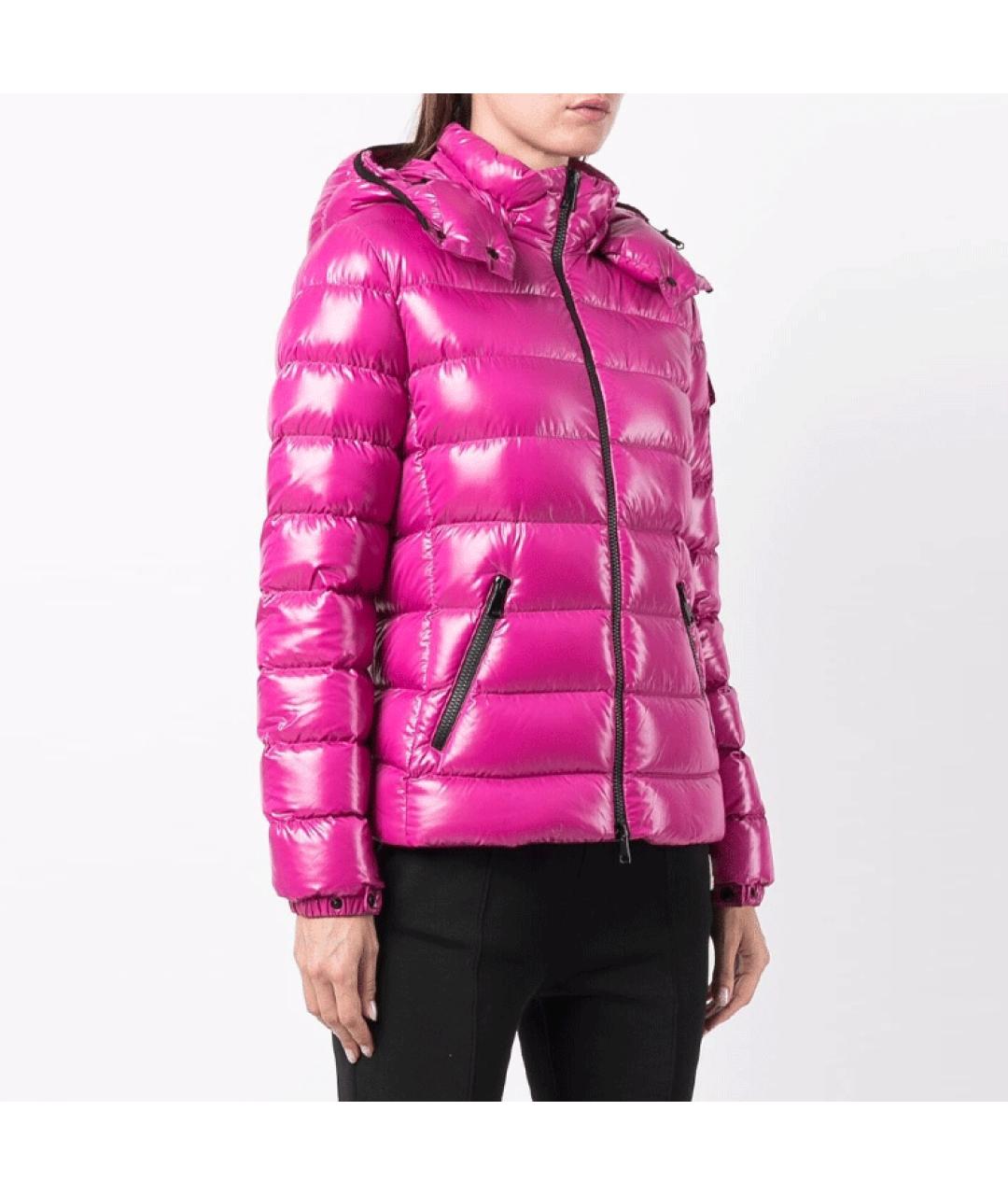 MONCLER Фуксия пуховик, фото 4