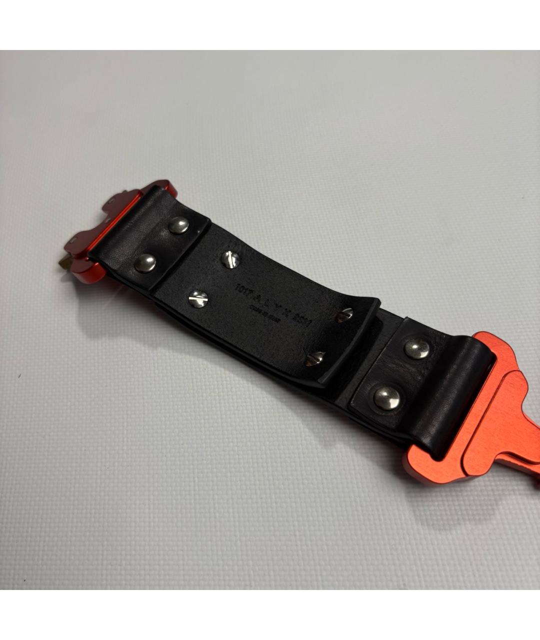 1017 ALYX 9SM Черный кожаный браслет, фото 8