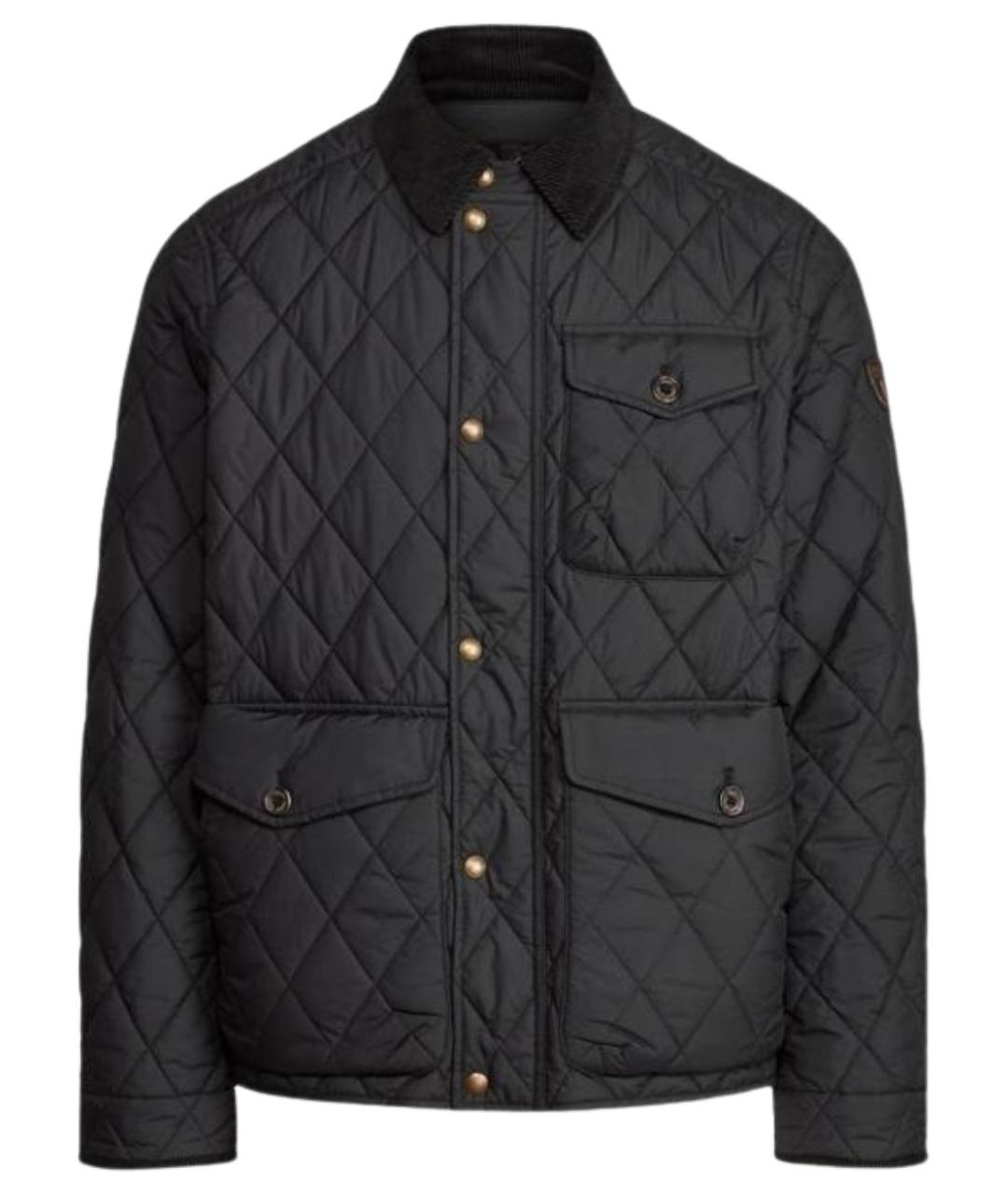 POLO RALPH LAUREN Черный пуховик, фото 1