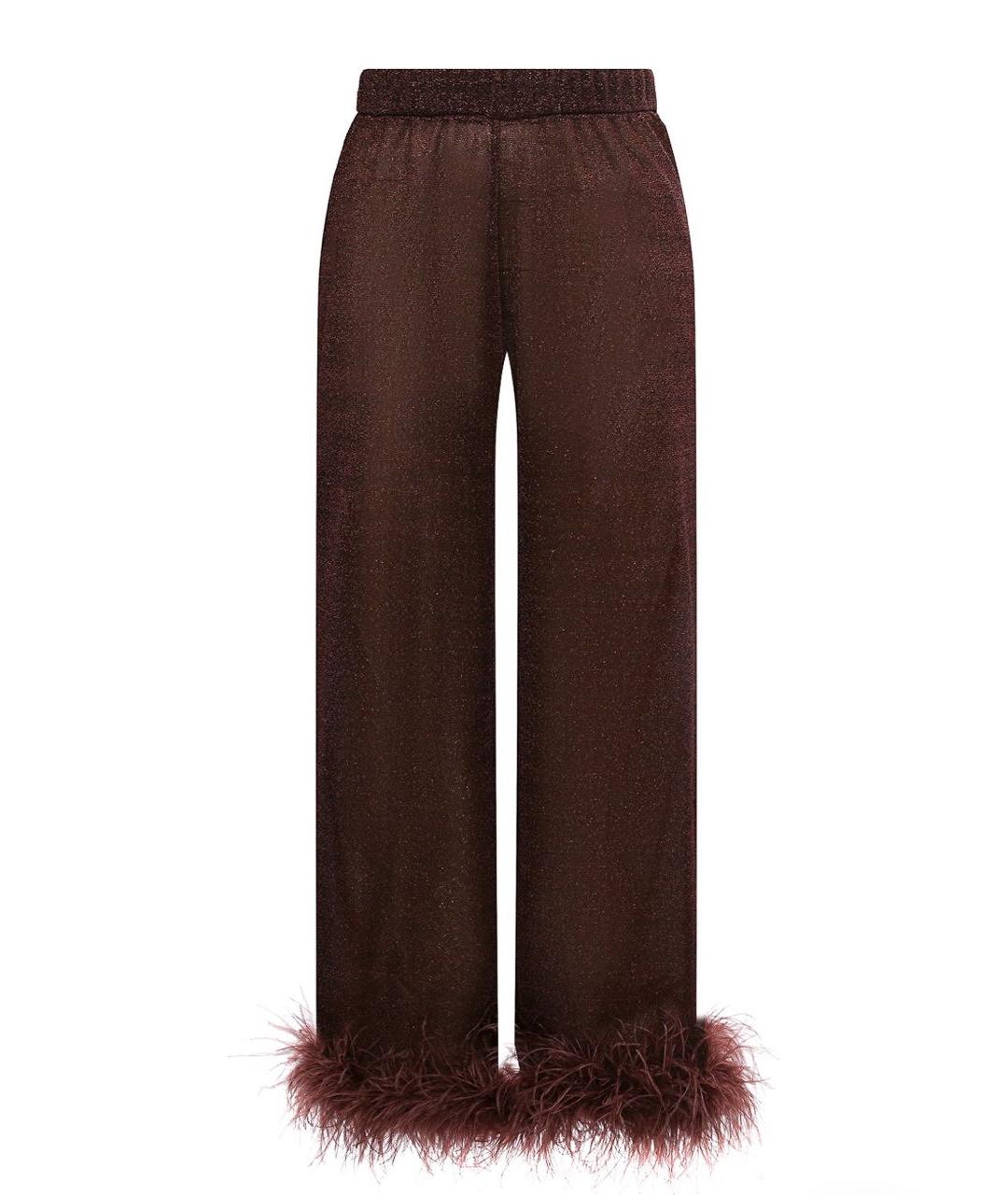 OSEREE Коричневые брюки широкие, фото 3