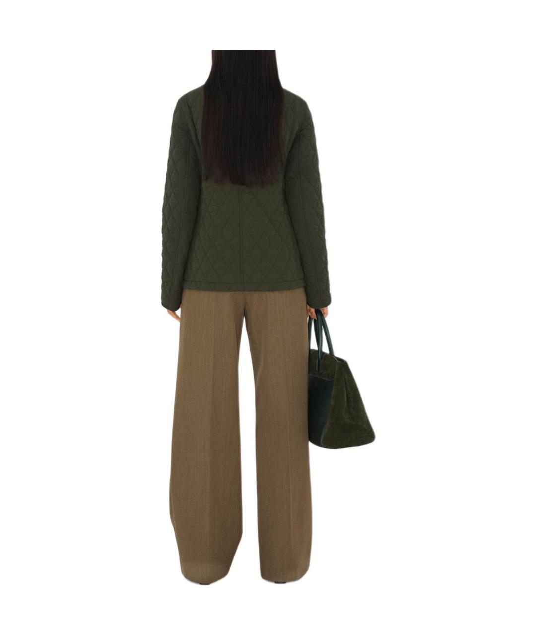 BURBERRY Зеленая куртка, фото 3