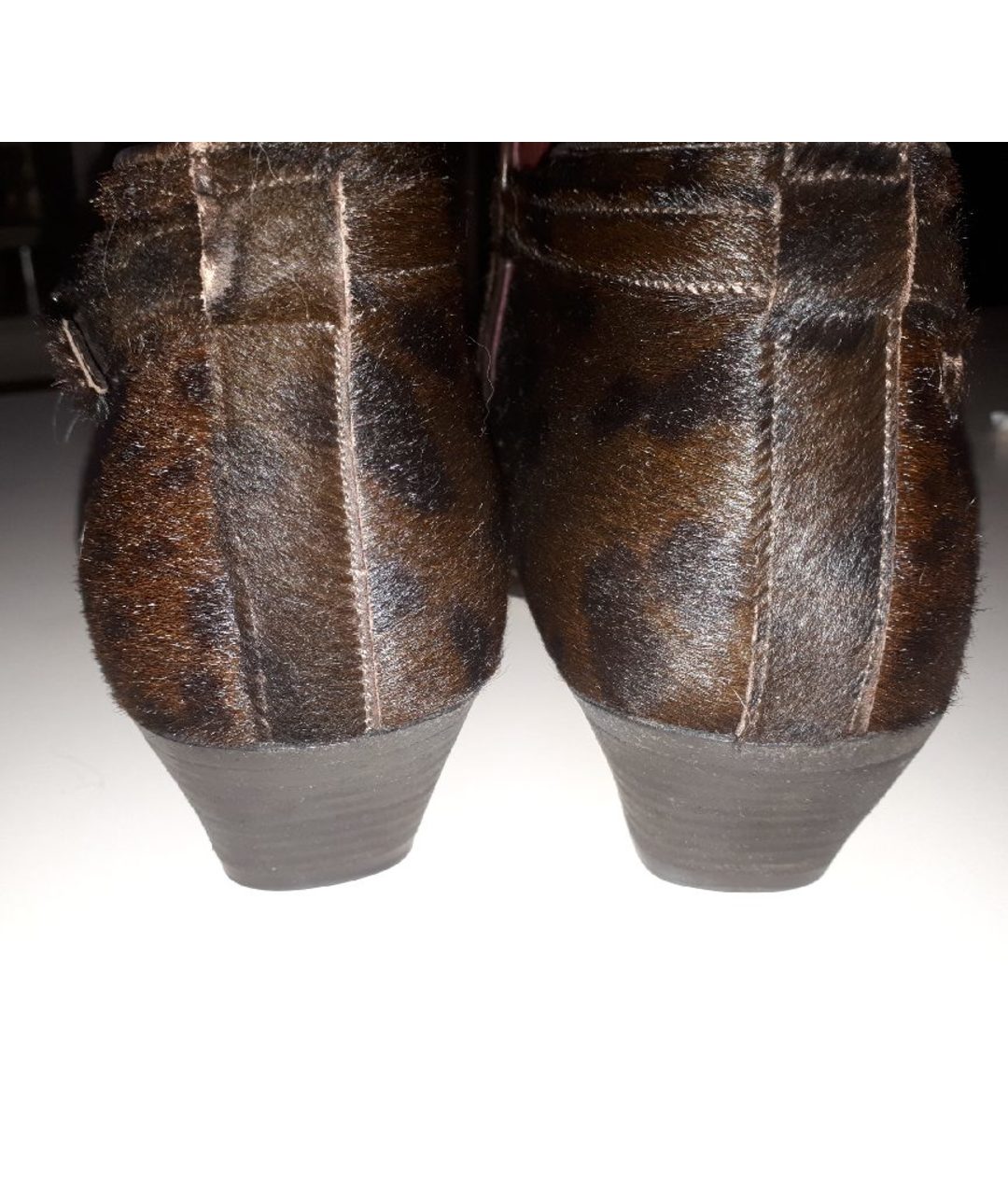 ROBERTO CAVALLI Коричневые кожаные высокие ботинки, фото 4