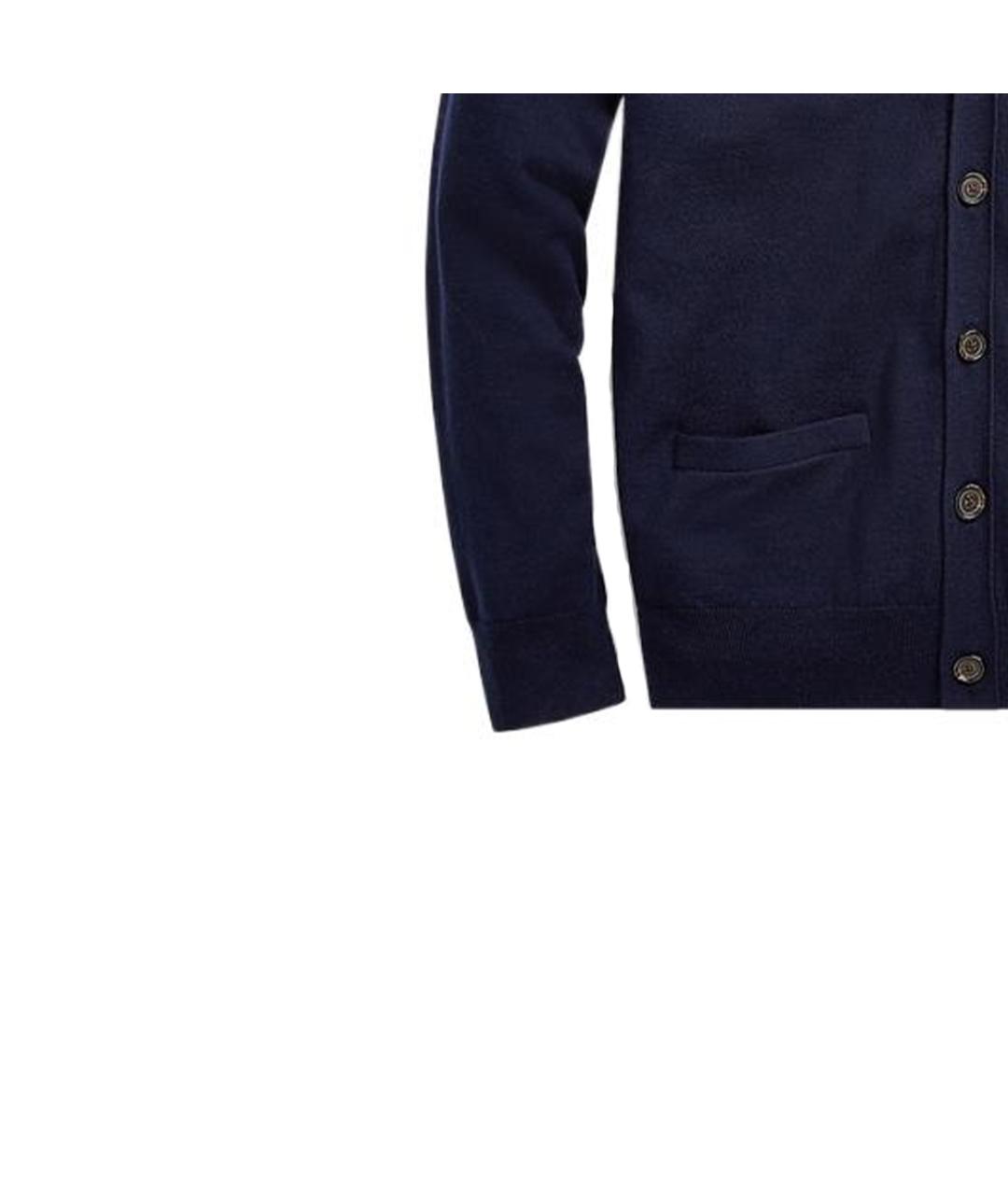 POLO RALPH LAUREN Темно-синий кардиган, фото 5