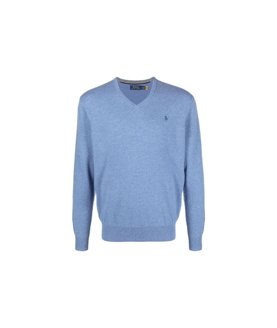 POLO RALPH LAUREN Синий джемпер / свитер, фото 1