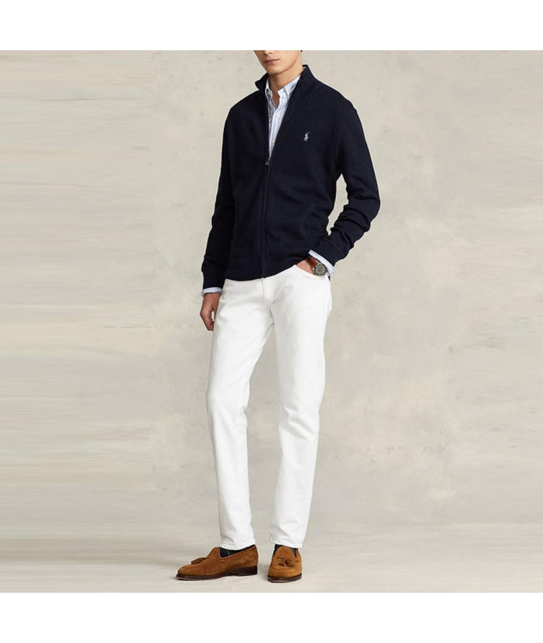 POLO RALPH LAUREN Темно-синий джемпер / свитер, фото 2