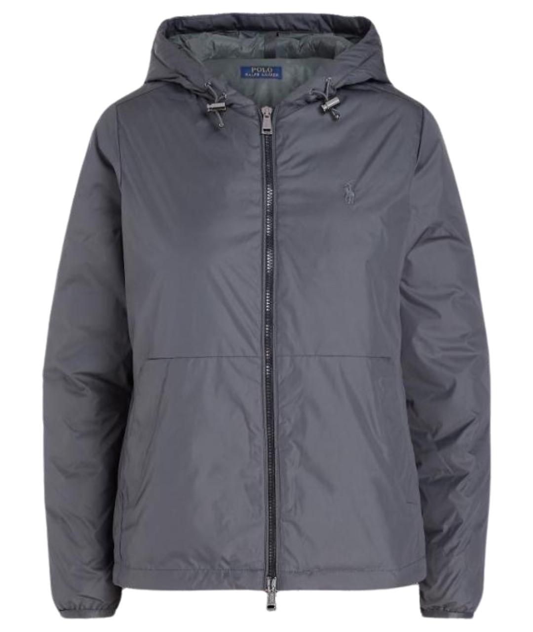 POLO RALPH LAUREN Серая полиамидовая куртка, фото 1