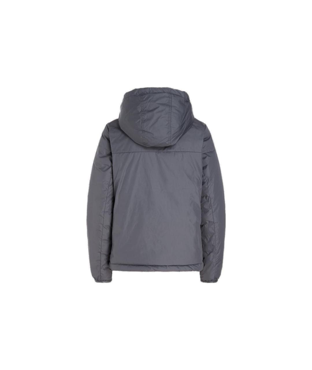 POLO RALPH LAUREN Серая полиамидовая куртка, фото 2