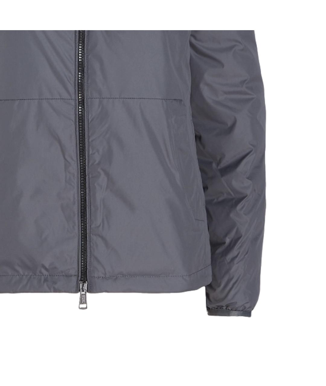 POLO RALPH LAUREN Серая полиамидовая куртка, фото 4