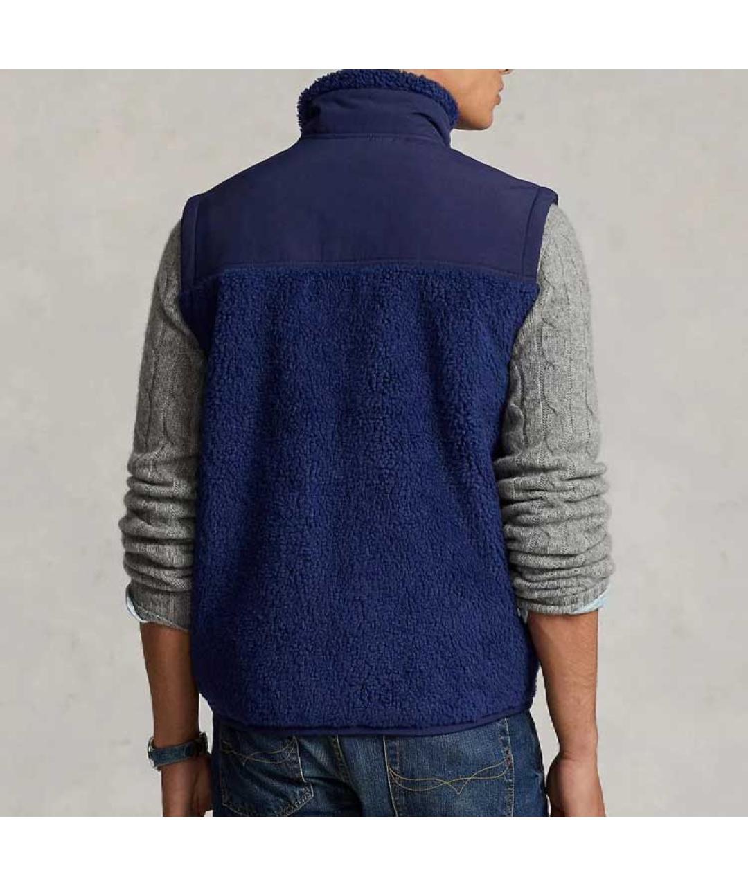 POLO RALPH LAUREN Синий жилет, фото 4