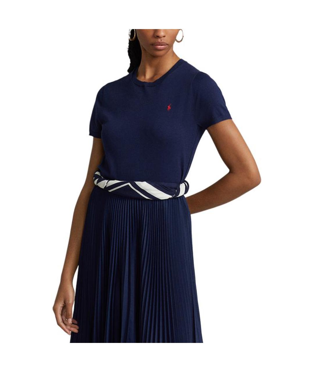 POLO RALPH LAUREN Синий джемпер / свитер, фото 4