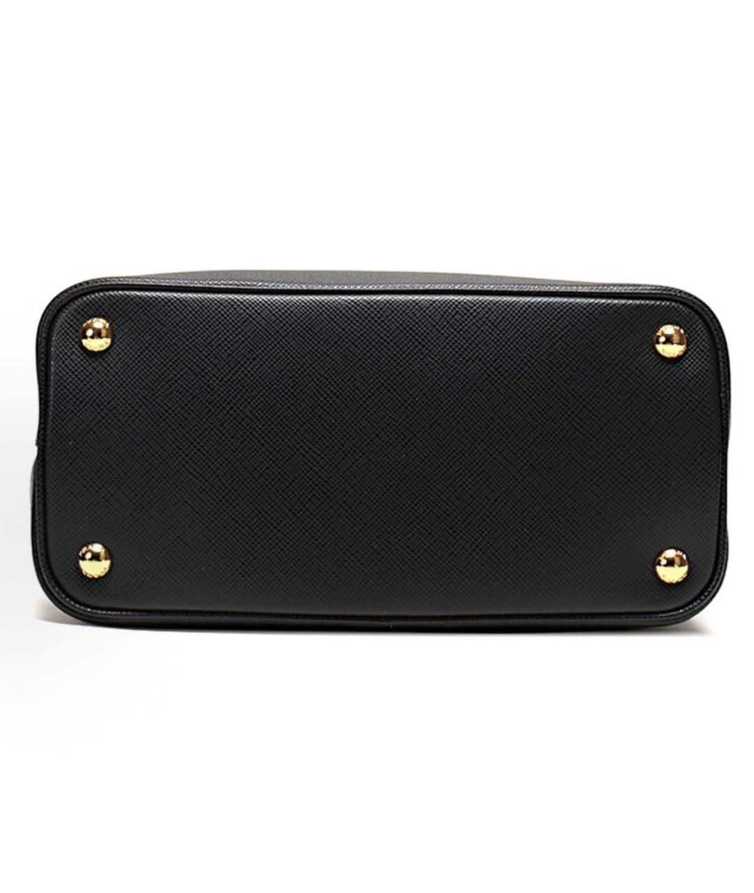 PRADA Черная кожаная сумка тоут, фото 5