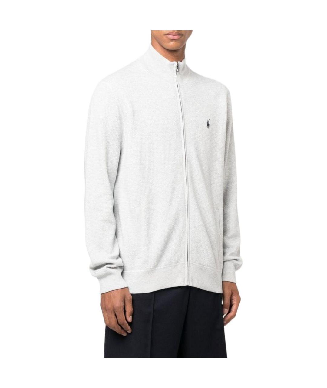 POLO RALPH LAUREN Серый кардиган, фото 3