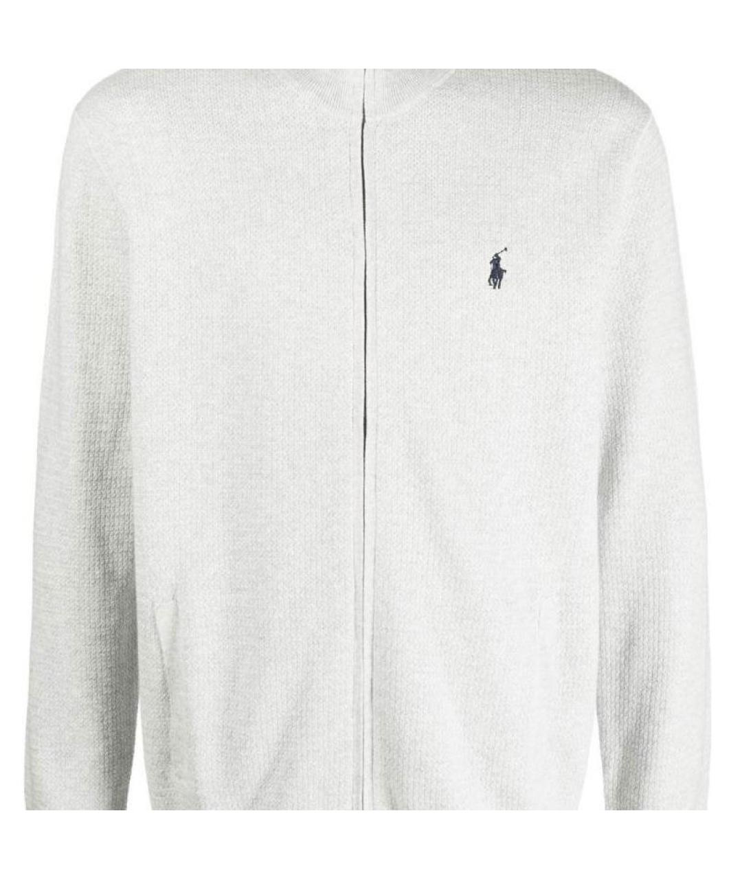 POLO RALPH LAUREN Серый кардиган, фото 5