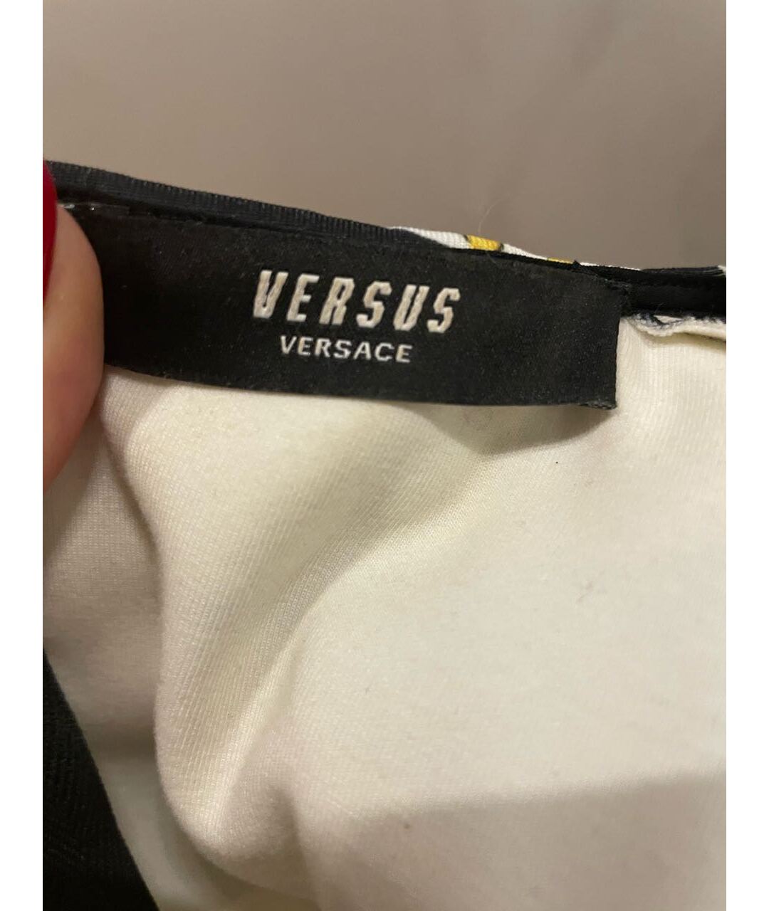 VERSUS VERSACE Мульти полиамидовое повседневное платье, фото 4