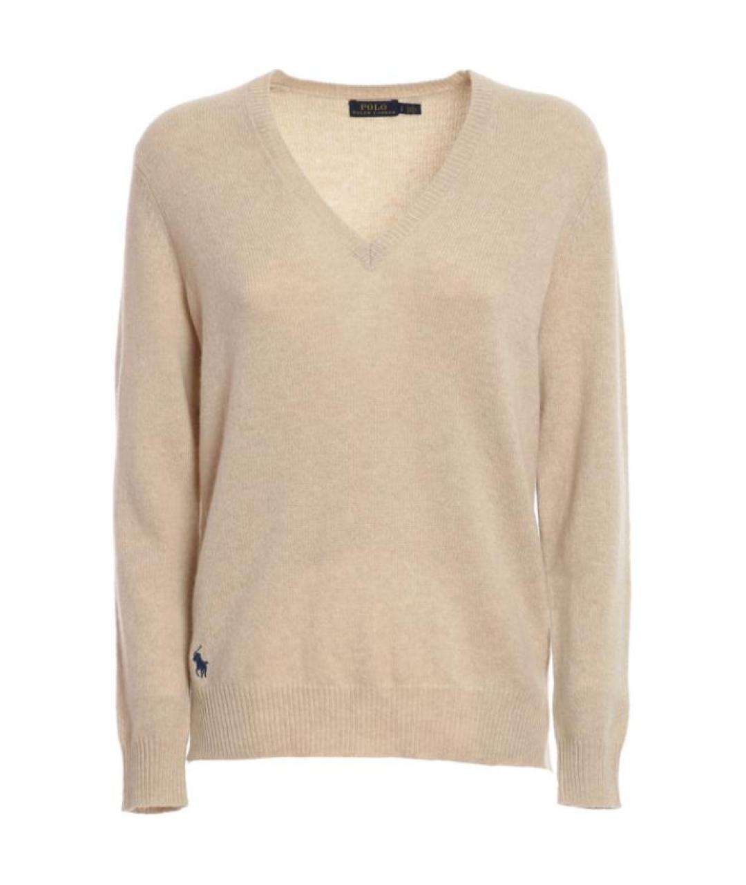 POLO RALPH LAUREN Бежевый джемпер / свитер, фото 1