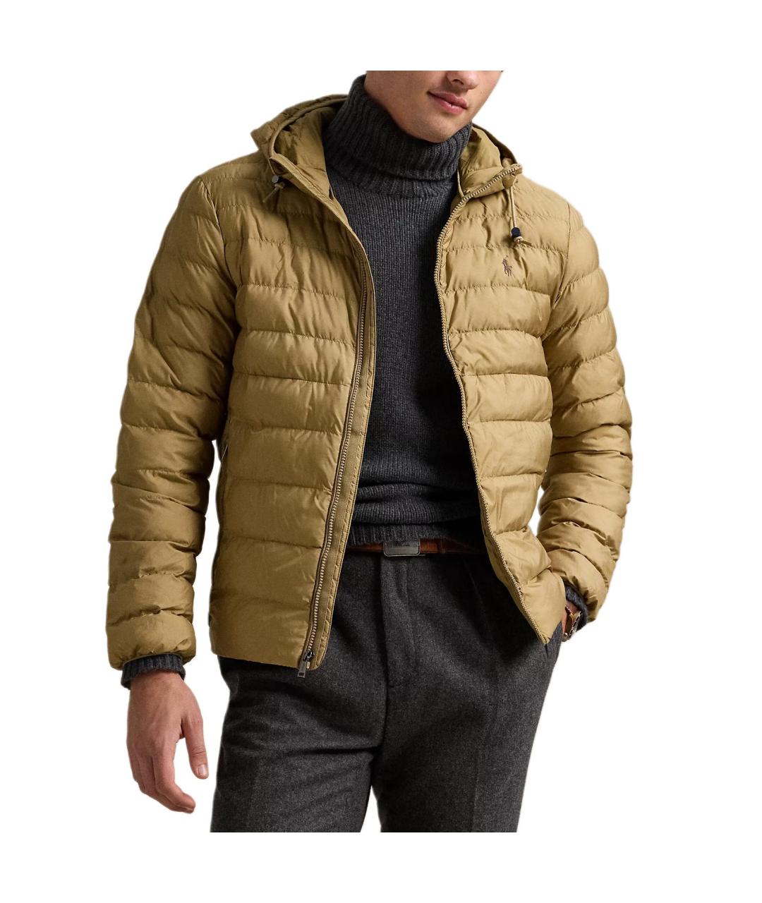 POLO RALPH LAUREN Хаки пуховик, фото 3