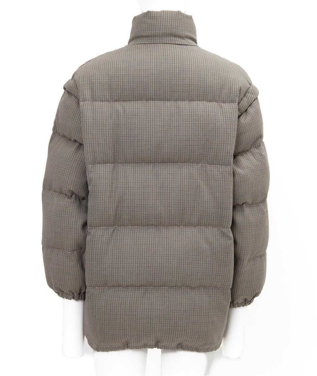 PRADA Бежевый шерстяной пуховик, фото 2