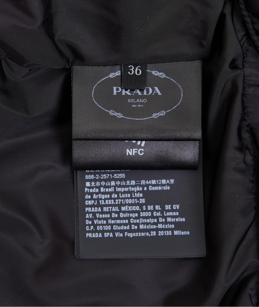 PRADA Бежевый шерстяной пуховик, фото 3