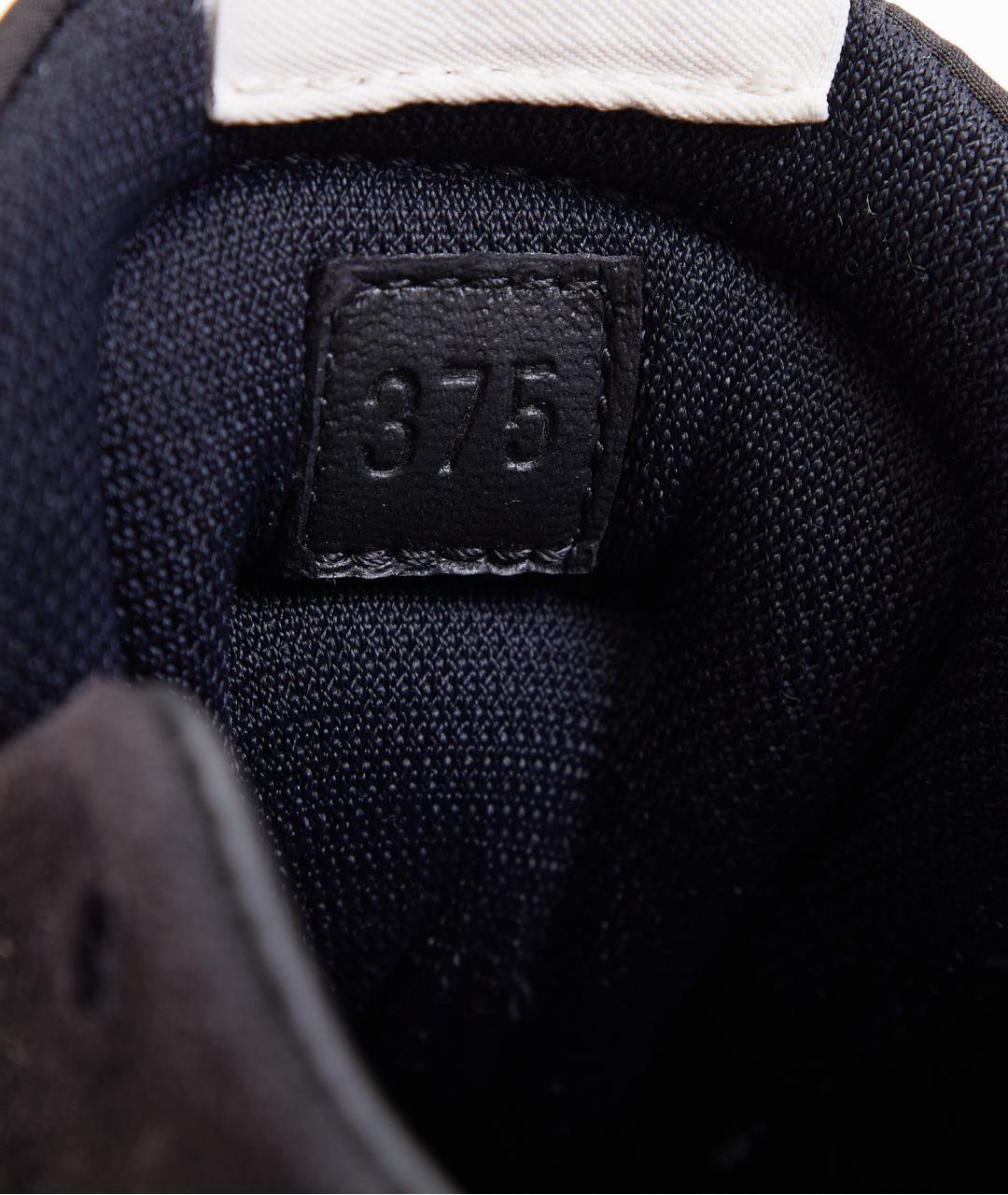 HERMES Черные замшевые кроссовки, фото 8