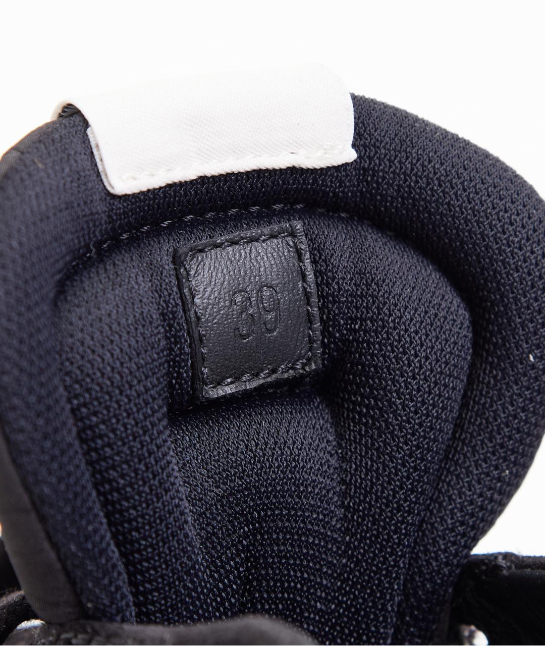 HERMES Черные замшевые кроссовки, фото 8