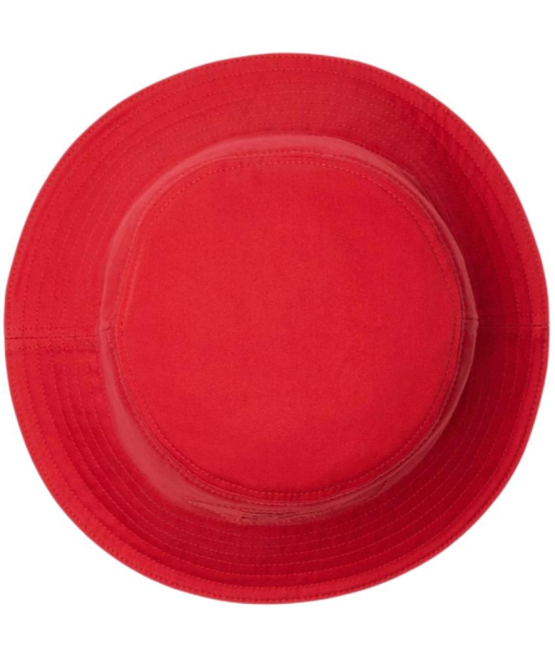 BURBERRY Красная хлопковая панама, фото 2