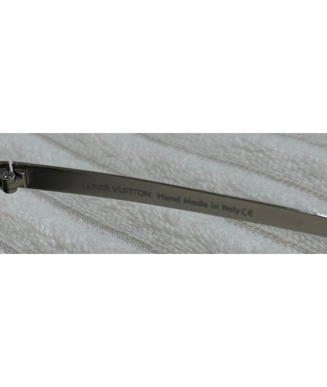 LOUIS VUITTON Черные пластиковые солнцезащитные очки, фото 3