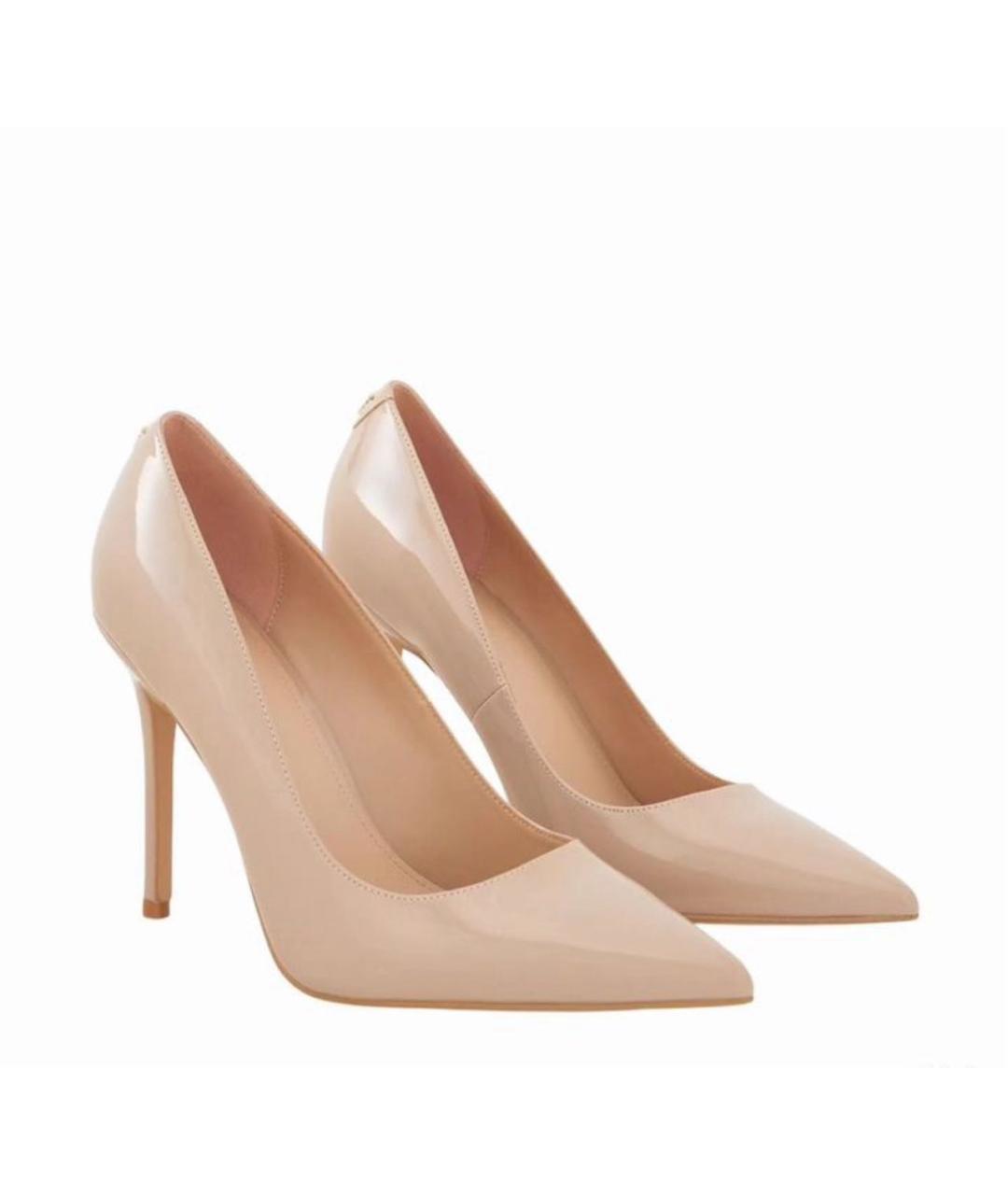 PINKO Бежевые туфли из искусственной кожи, фото 3