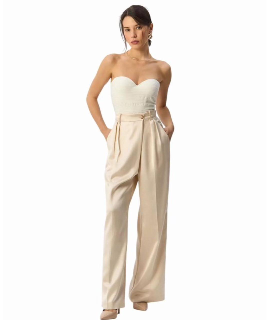 PINKO Бежевые туфли из искусственной кожи, фото 4