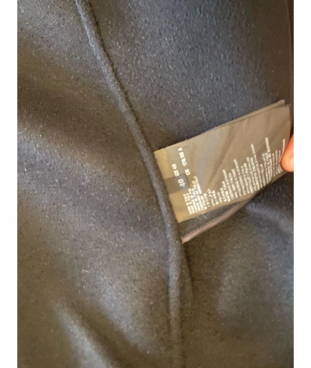 PRADA Черное кашемировое пальто, фото 4