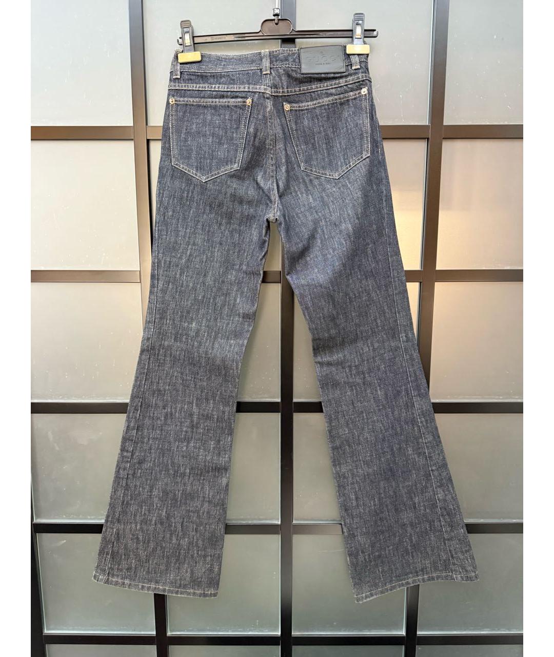 GUCCI Темно-синий деним костюм с брюками, фото 6