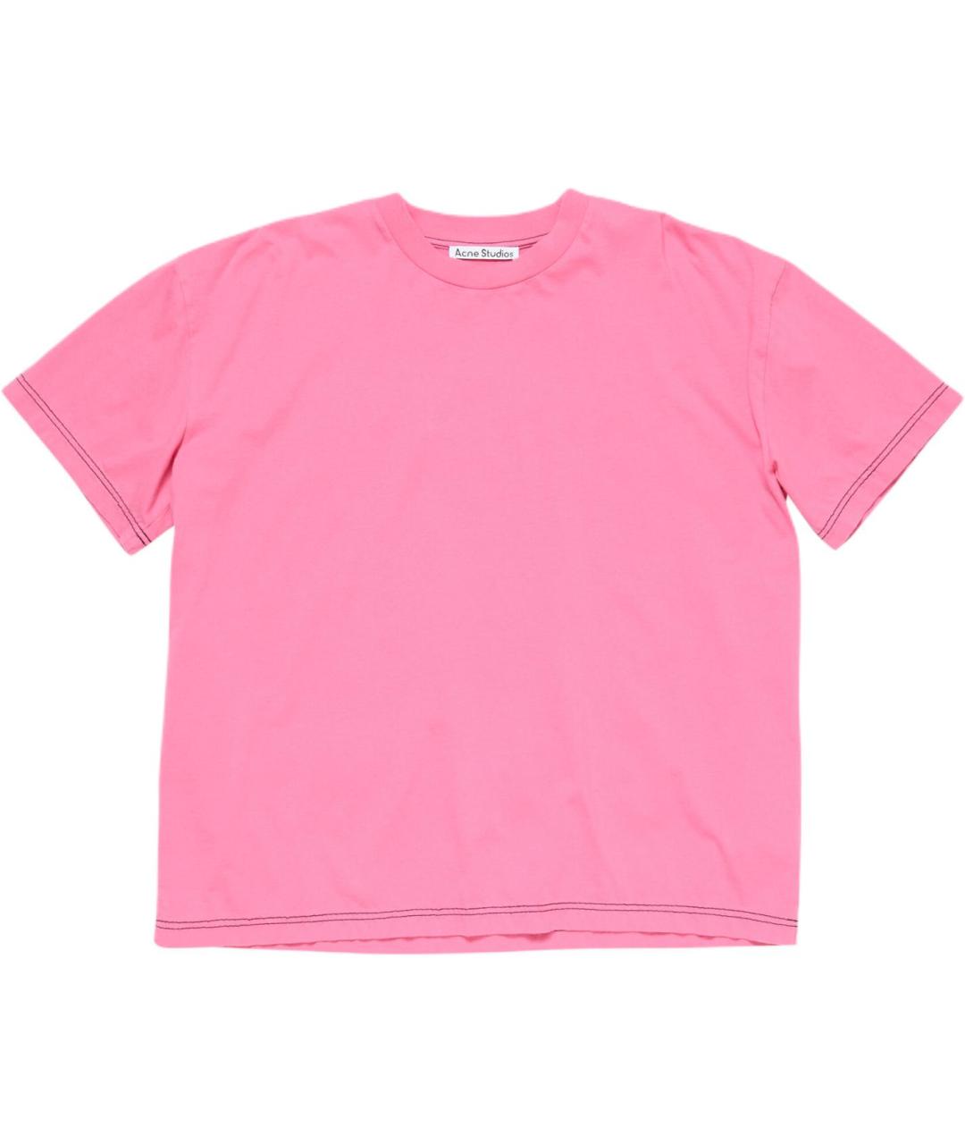 ACNE STUDIOS Розовая футболка, фото 2