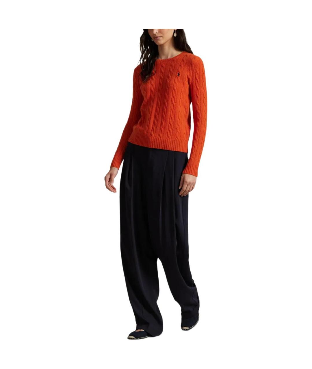 POLO RALPH LAUREN Оранжевый джемпер / свитер, фото 2