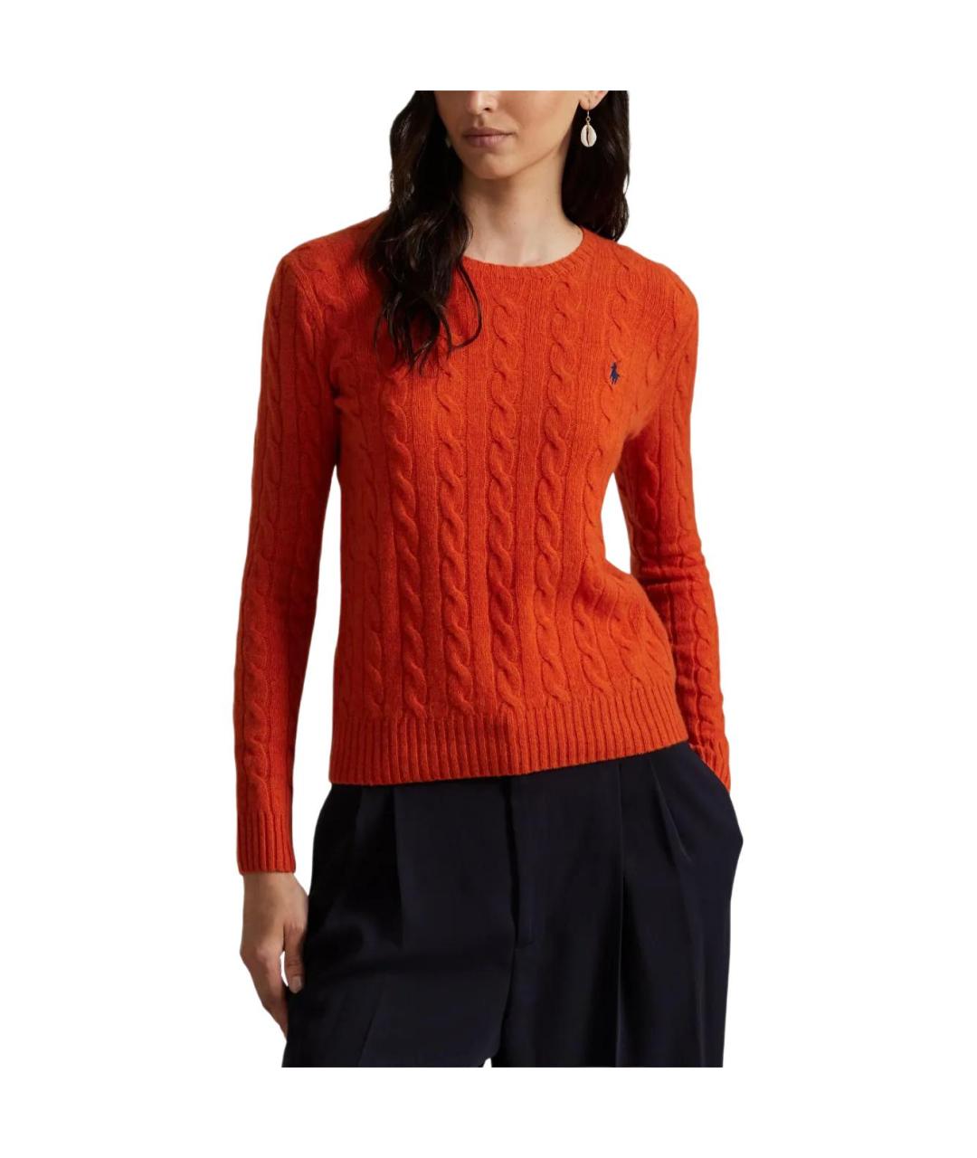 POLO RALPH LAUREN Оранжевый джемпер / свитер, фото 3