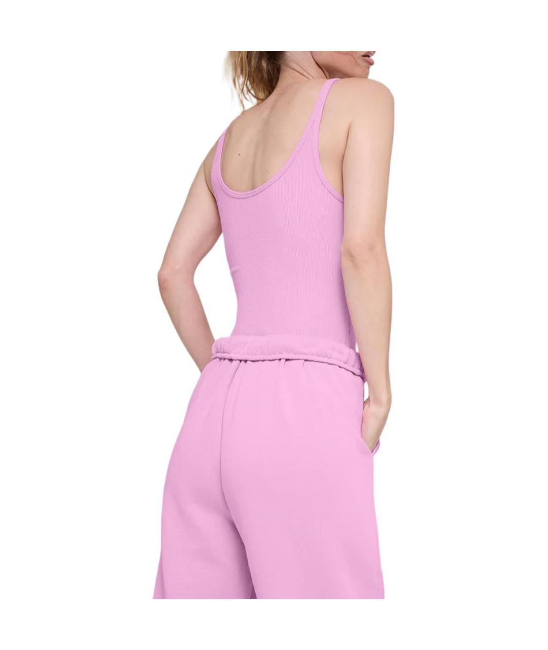 ALO YOGA Розовая майка, фото 2